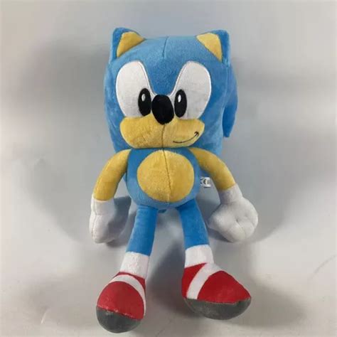 Muñeco De Peluche Super Sonic The Hedgehog Stark Color Azul Claro