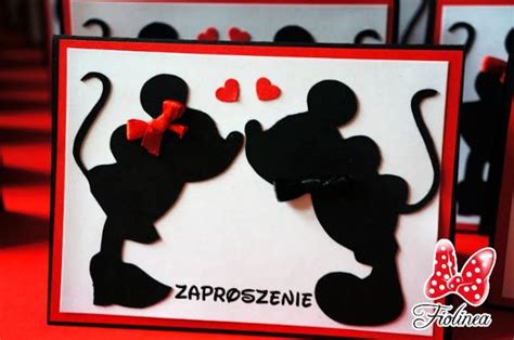 Fiolinea Ślubna Galanteria Papiernicza Wesele z Mickey i Minnie