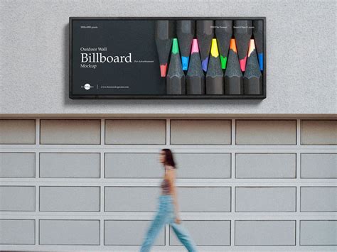 Outdoor Wall Billboard Psd Mockup Mockupsq