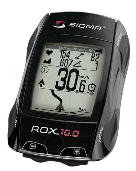 Bezprzewodowy Licznik Rowerowy Z Pulsometrem I GPS Sigma ROX 10 0 CPL