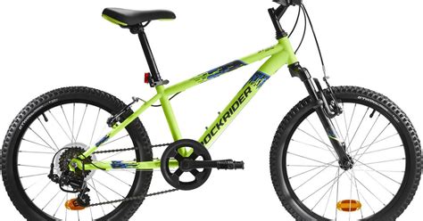 MTB ROCKRIDER 20" 500 giallo fluo: avviso, riparazione