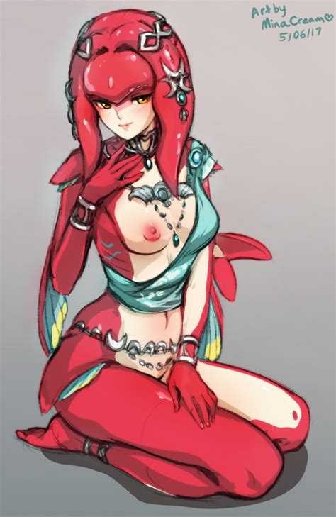 Mipha Loz Botw By Minacream Hentai Foundry
