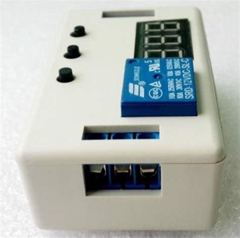 Digital Led Display Time Delay Relay Module Board Dc V Control Timer