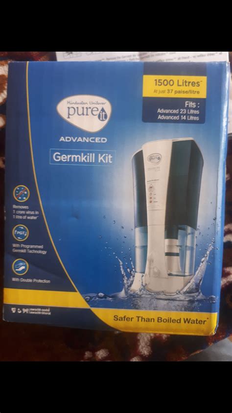 Buy Hul Pureit Germkill Kit For Classic 23 L Water Purifier 3000 L And Germ Kill Kit For