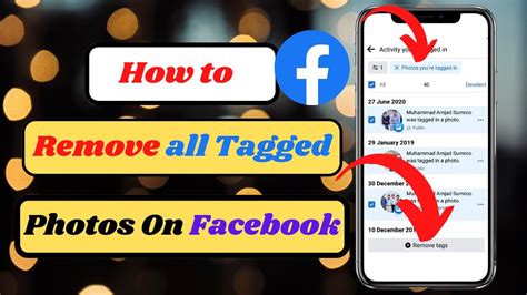 How To Remove All Tag Photos On Facebook At Once How To Remove All