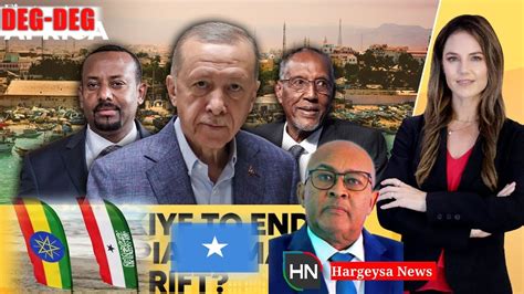 War Deg Dega Oo Ka Soo Dhacay Aqoonsigi Somaliland Ethiopia Iyo Turkey