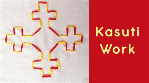 Kasuti Work Kasuti Hand Embroidery Hand Work Of Karnataka