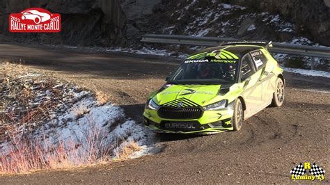 Rallye Monte Carlo 2023 test François Delecour Sabrina De Castelli