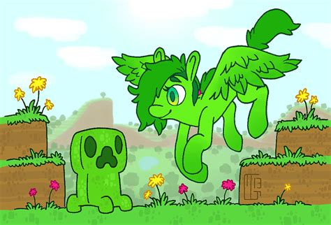 Safe Artist Ferwildir Pegasus Pony Creeper Duo Flying