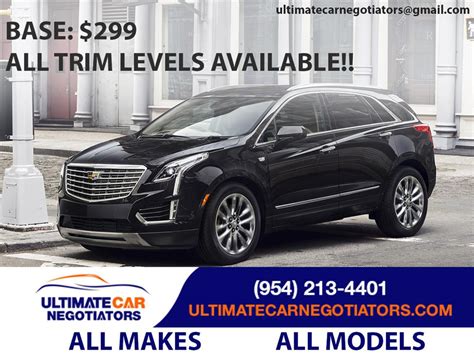 Cadillac XT5 Car Lease Deals