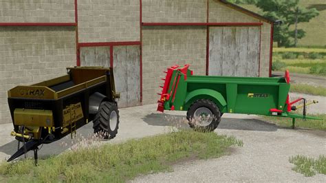 Fs Gyrax Edh V Manure Spreader Mod F R Farming Simulator