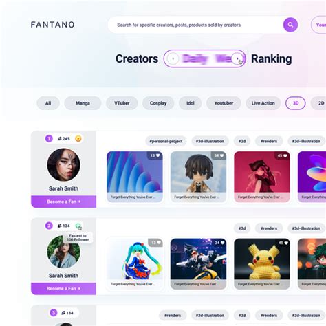 designs design  membership fan club site  japanese creators
