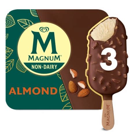 Magnum Dairy Free Almond Frozen Dessert Bars, 3 ct - Fred Meyer