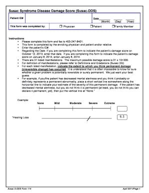 Fillable Online My Clevelandclinic Susac Syndrome Cleveland Clinic Form