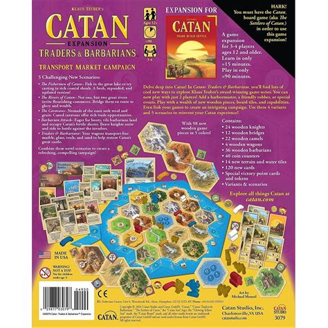 Catan: Traders & Barbarians Game Expansion | Board Games