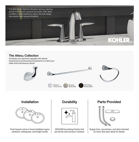 Kohler Alteo Handle Shower Faucet Trim Kit In Oil Rubbed Bronze