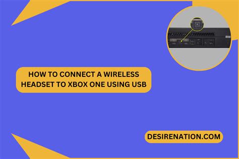 How to Connect a Wireless Headset to Xbox One Using USB