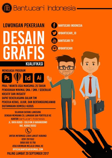 Contoh Poster Lowongan Kerja Perumperindo Co Id