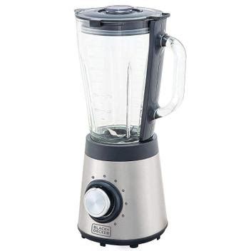 Liquidificador Black Decker Inox Gourmand Gris Jarra De Vidro V