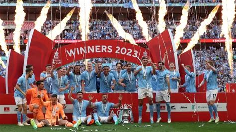 City Ganó 2 1 El Derbi De Manchester Y Conquistó La Fa Cup América