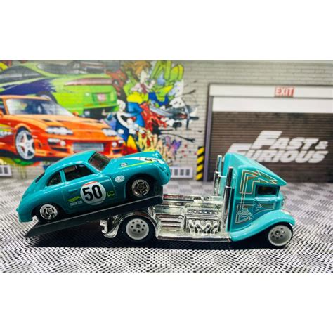 Hot Wheels Porsche Outlaw Team Transport Loose For Sale Shopee Malaysia