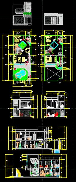 Vivienda Minimalista En Autocad Descargar Cad Gratis 1 16 Mb Hot Sex