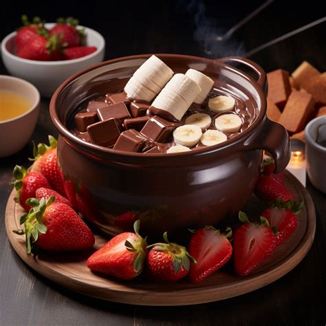 Decadent Chocolate Fondue Recipe Food Recipe Share Fountain