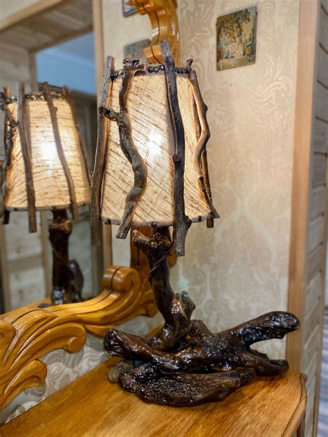 Светильник из дерева «АМАРАНТ» 50см купить в интернет-магазине Ярмарка ...