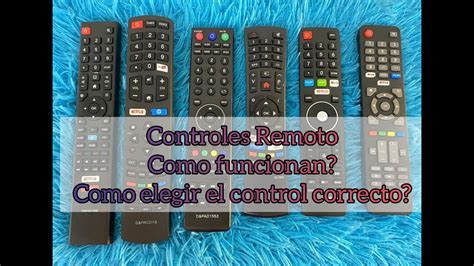 Controles Remoto Como Funcionan Diferencias Y Todo Lo Que Debo Saber