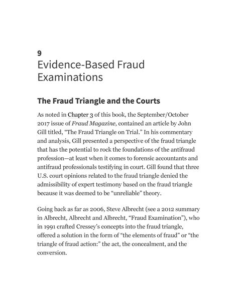 Book Chapter 9 Fraud Investigation Evidence Mary Jo Kranacher L8 9