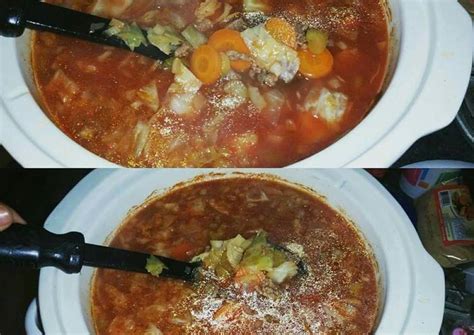 Hamburger Cabbage Soup Recipe by Kari Campos🥑🌶 - Cookpad