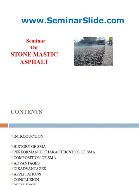 Stone Mastic Asphalt | PDF | Road Surface | Asphalt