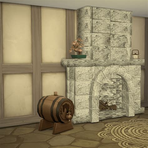 Rustic fireplace - Screenshots - The Sims 4 Build / Buy - CurseForge