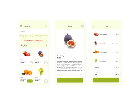 Grocery Store App by GG on Dribbble