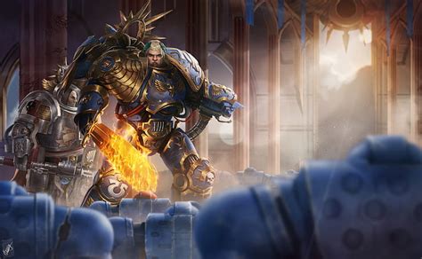 Hd Wallpaper Warhammer Warhammer 40k Wh40k Guilliman Lord Of