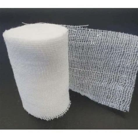 White Cotton Gauze Roll Medical Bandage For Clinical Bandage Size