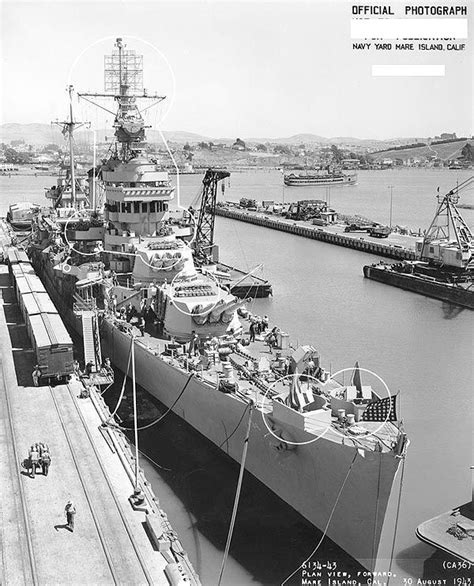 Minneapolis At Mare Island Navy Yard California Us Upon Completion Of