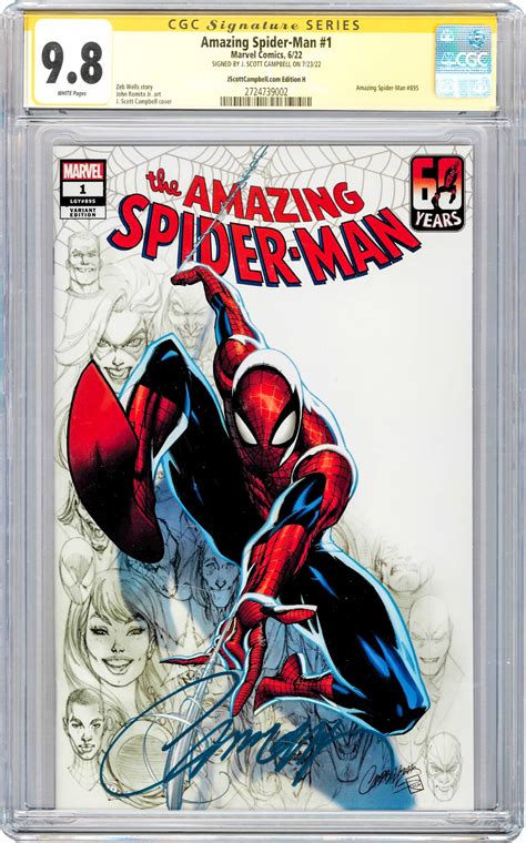 Scott J Campbell Amazing Spider Man Edition H Signature Series