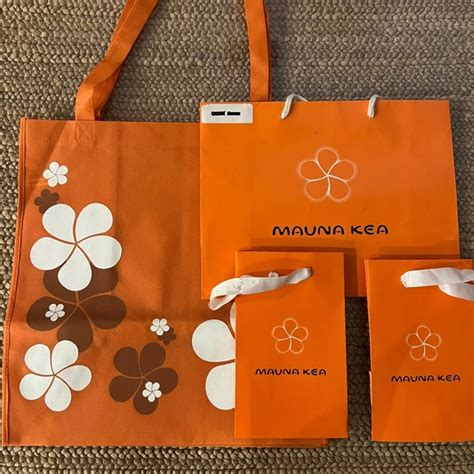 Mauna Kea Party Supplies 4 Mauna Kea Beach Hotel Logo T Bags Big Island Hawaii Poshmark