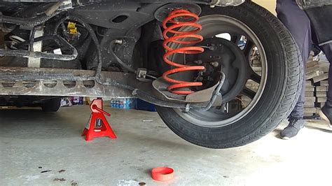 Coil Spring Insulator Install Youtube