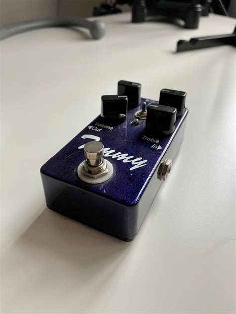 Paul Cochrane Timmy Overdrive Pedal V2 W Purple Black Swirl Hobbies