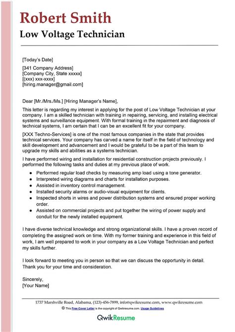 Pest Control Technician Cover Letter Examples Qwikresume