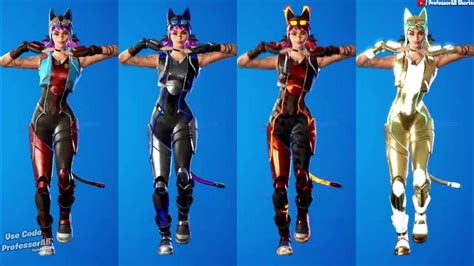 Fortnite Walkin Preety Tiktok Emote With Renegade Lynx Skin All Style