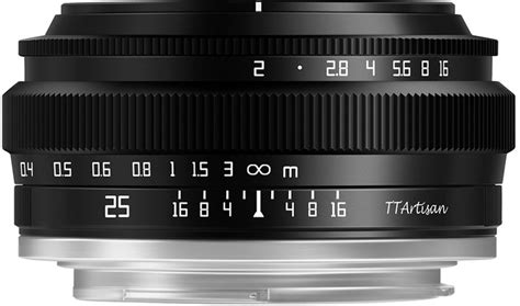 Technische Daten TTArtisan 25mm f2 MFT - für MFT - fotogena