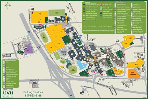 Utah Valley University Campus Map - Draw A Topographic Map