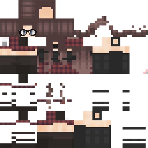 Aesthetic Minecraft Skins With Glasses See More Ideas About Minecraft Skins Aesthetic Minecraft