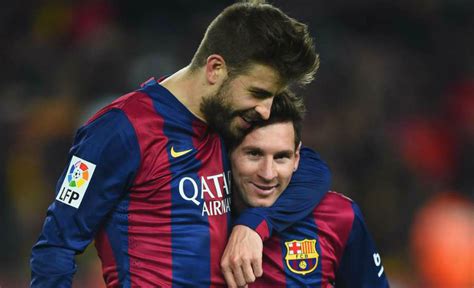 Messi Leaving Will Be Like Father’s Death Says Gerard Pique