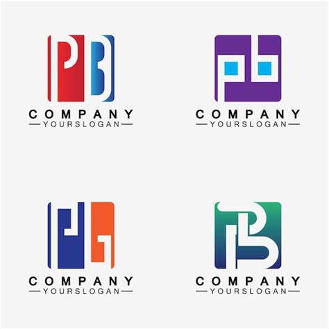 Premium Vector Pb Letter Logo Creative And Minimalist Letter Bp Pb