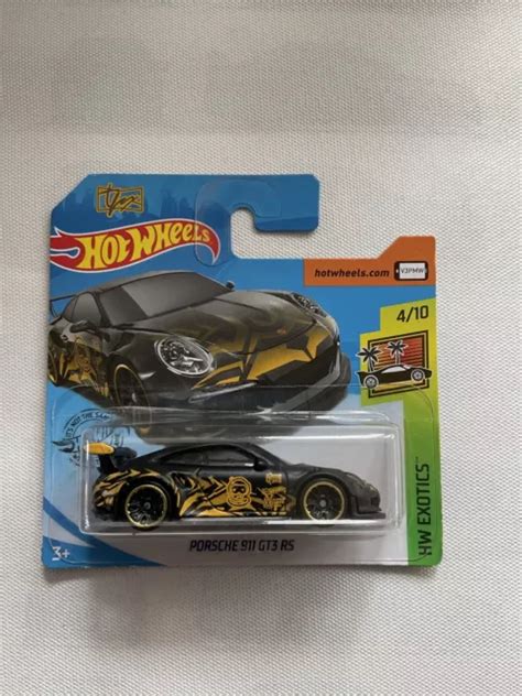 PORSCHE 911 GT3RS Taner Fox Hot Wheels Carte Courte EUR 15 26 PicClick FR