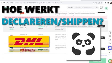 Hoe Werkt Declareren Shippen Pandabuy Tutorial Youtube